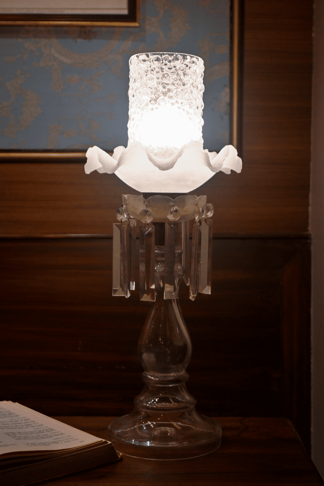 Empire Reign - Crystal Table Lamp