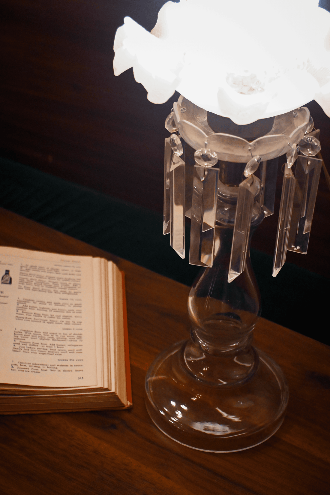 Empire Reign - Crystal Table Lamp