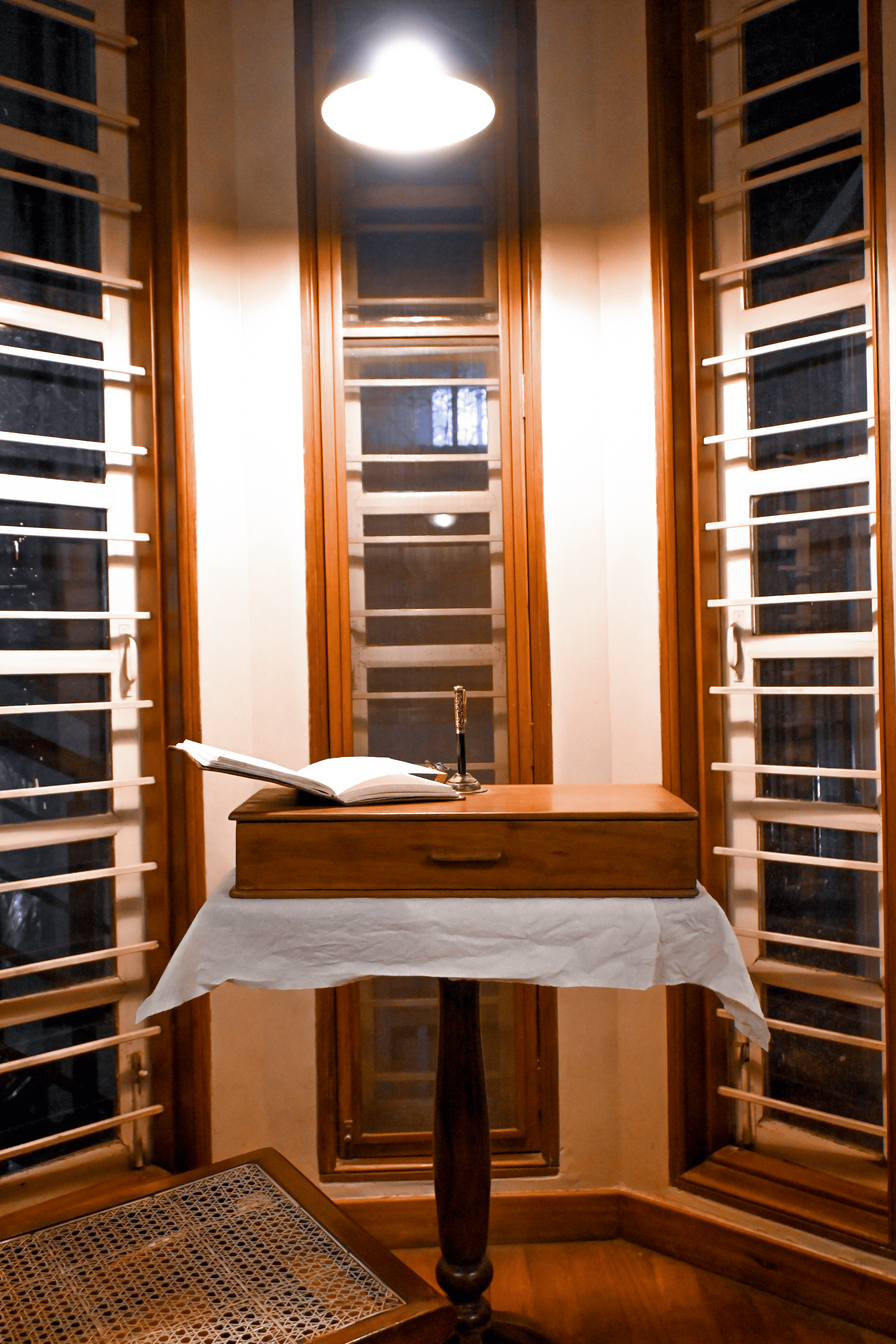 The Scribe's Drawer – Colonial-Era Teak Writing Drawer