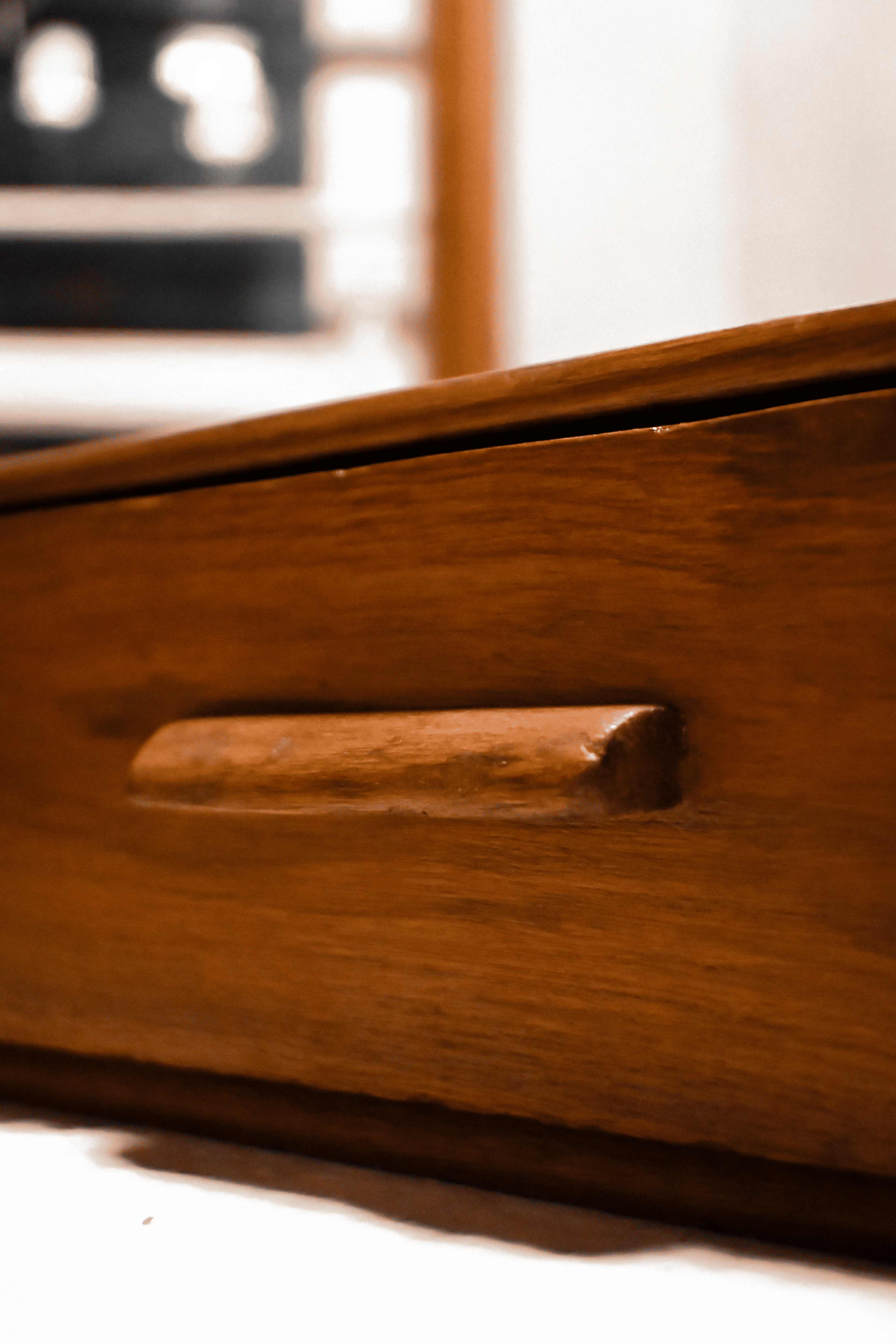 The Scribe's Drawer – Colonial-Era Teak Writing Drawer