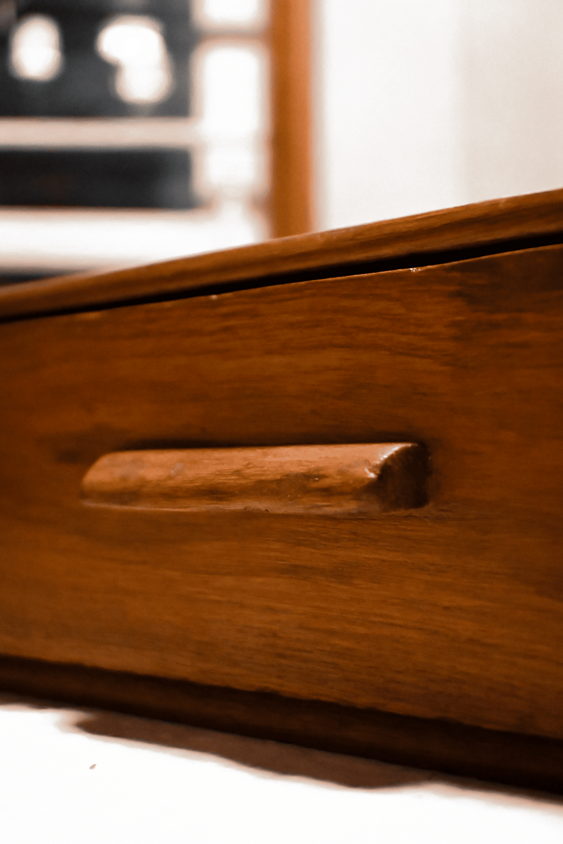 The Scribe's Drawer – Colonial-Era Teak Writing Drawer