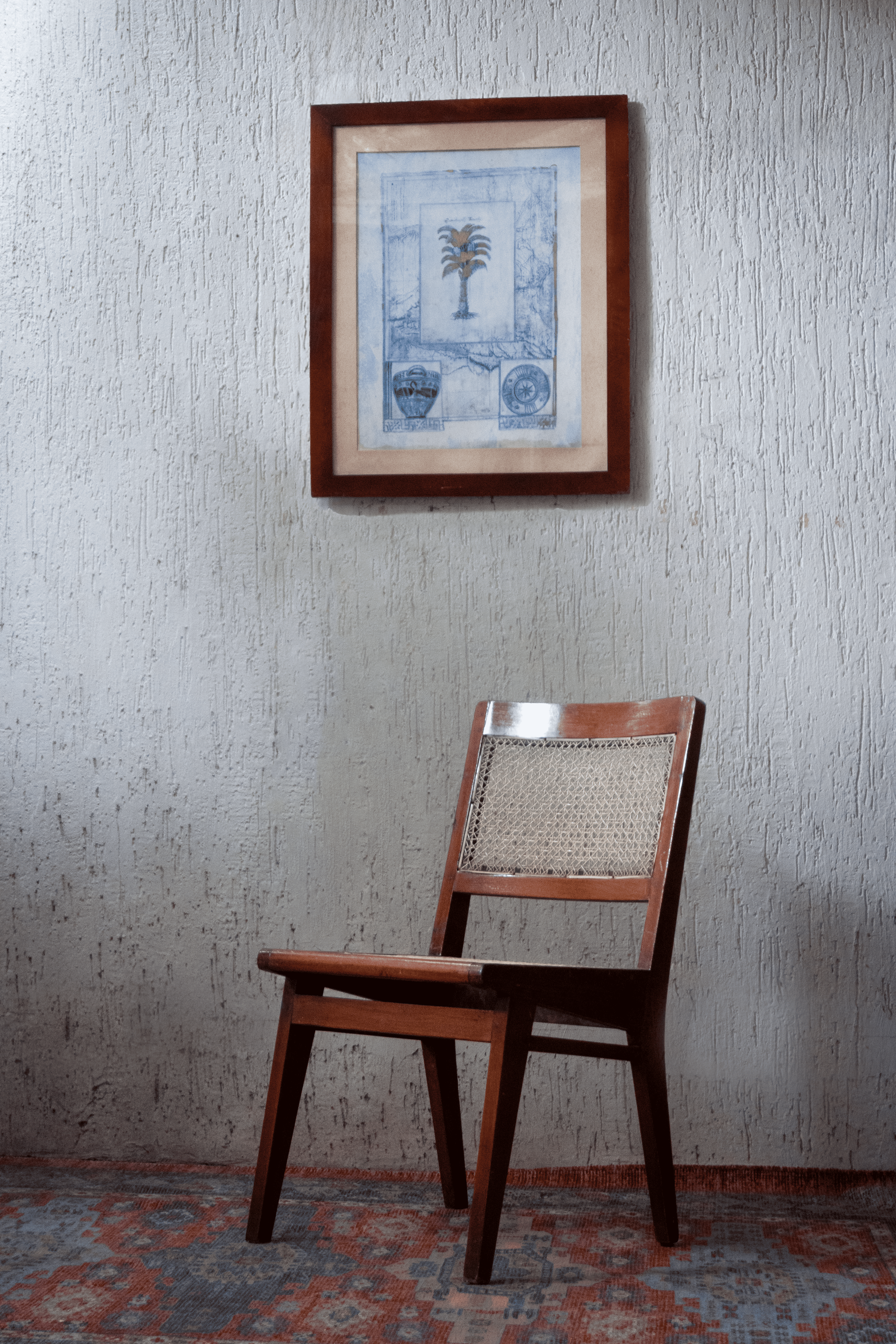 Calcutta Cane No.12 – Old-Growth Teak Cane Chairs (Set of 4)
