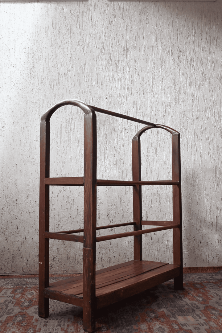 Clubhouse Valet - Kolkata Teak Clothes Stand