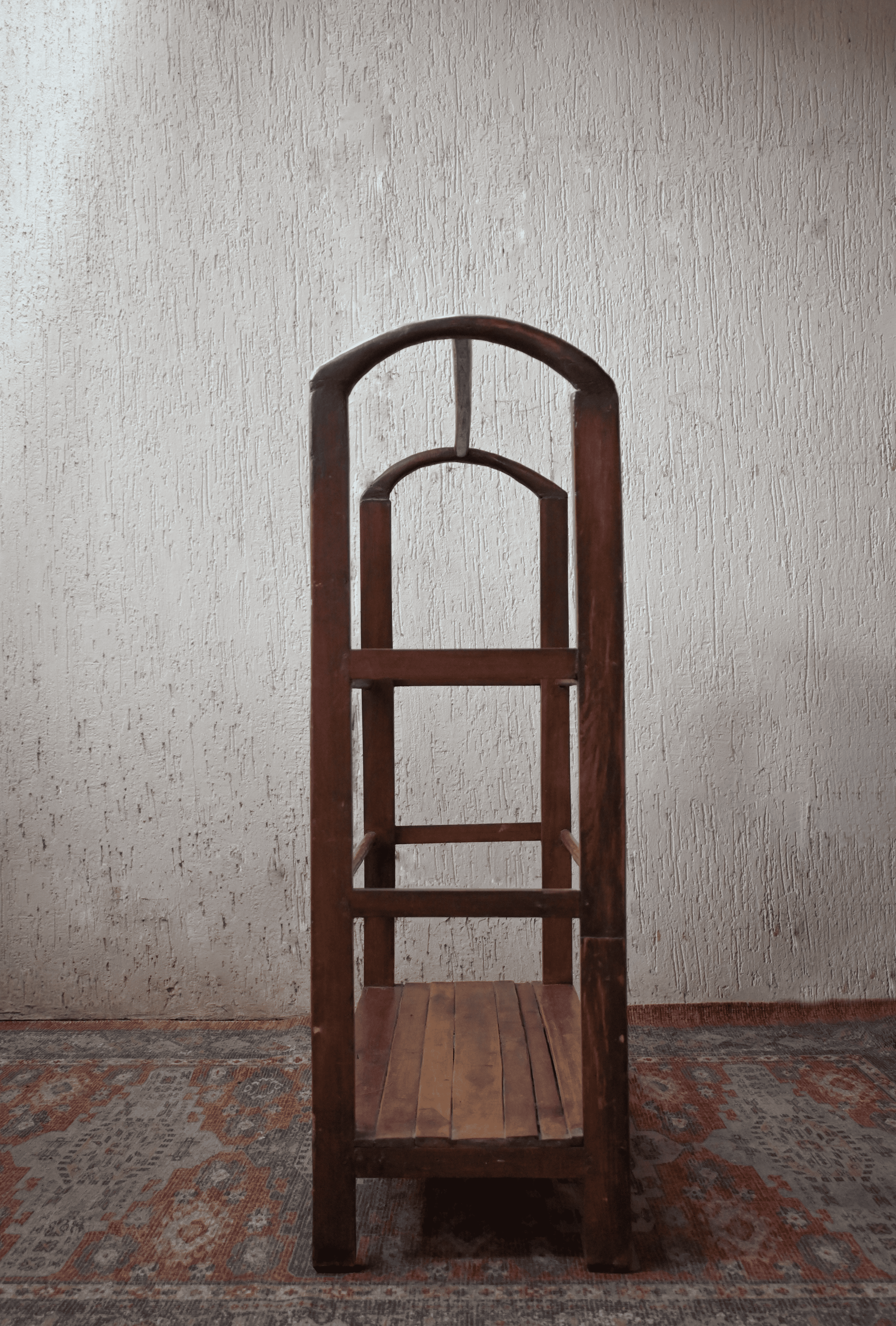 Clubhouse Valet - Kolkata Teak Clothes Stand