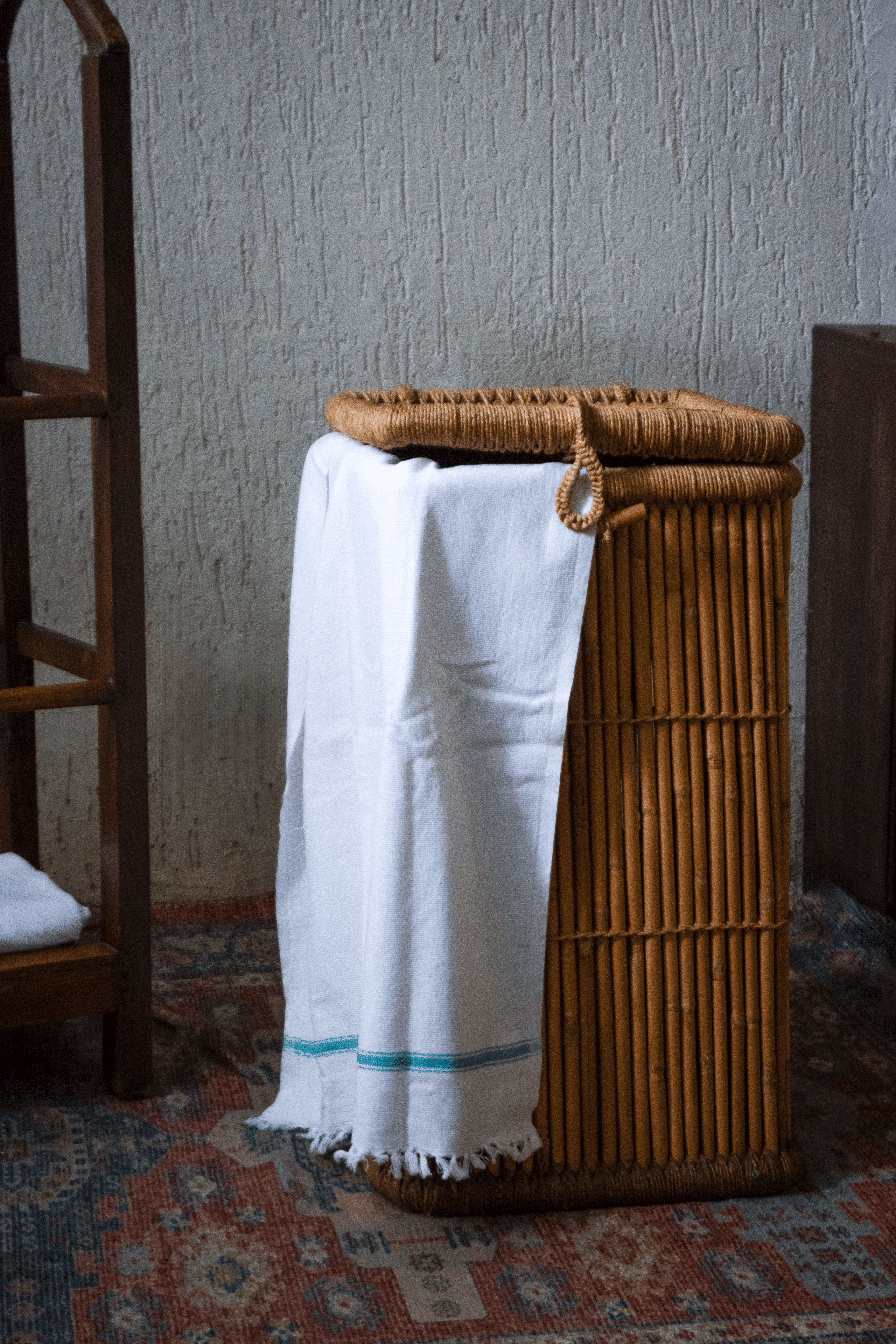 Chhattisgarh Weaver – Hand-Woven Bamboo Laundry Basket