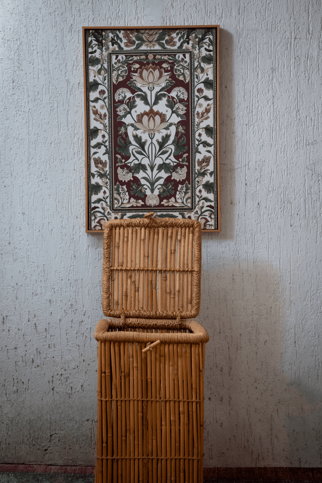 Chhattisgarh Weaver – Hand-Woven Bamboo Laundry Basket