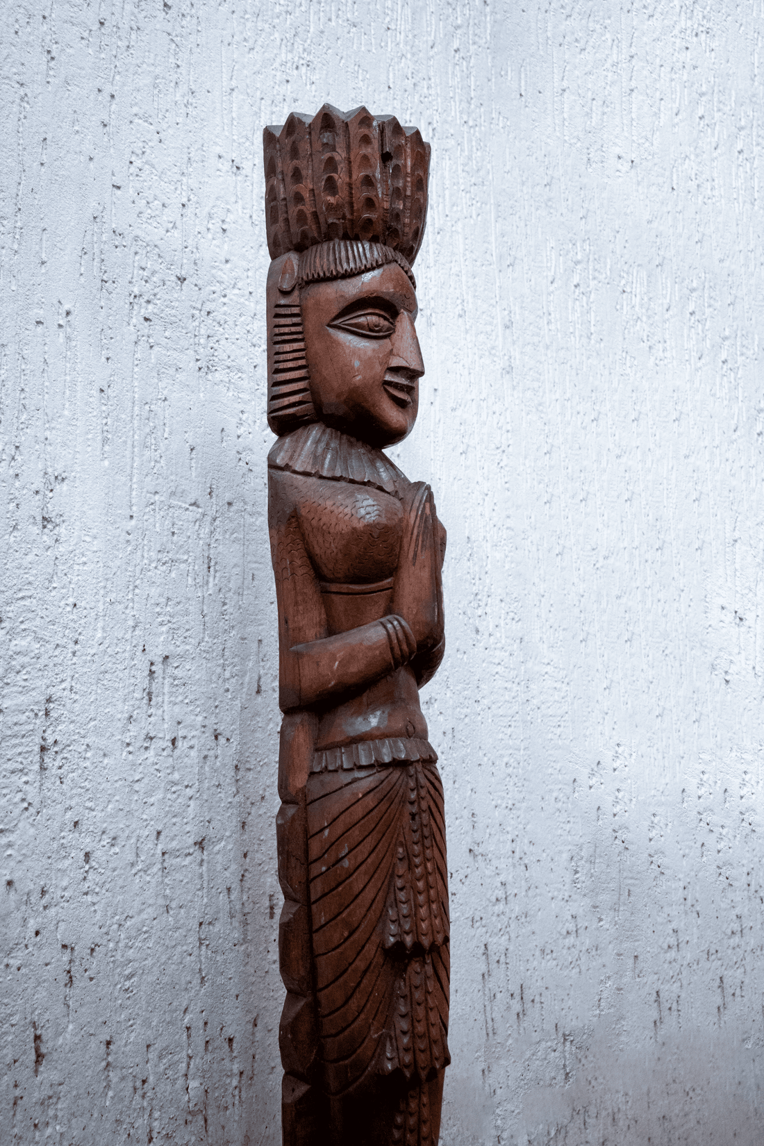 Tribal Guardian - Temple Post