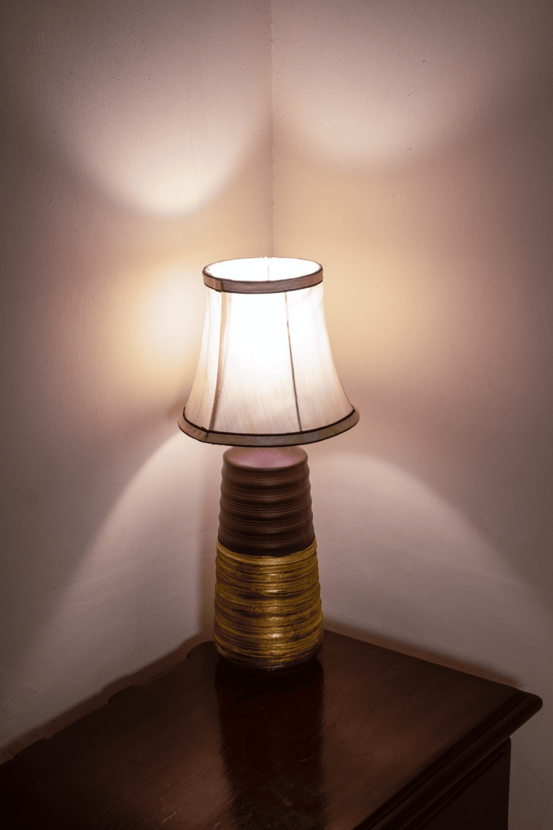 Coiled Reverie - Two Toned Lamp