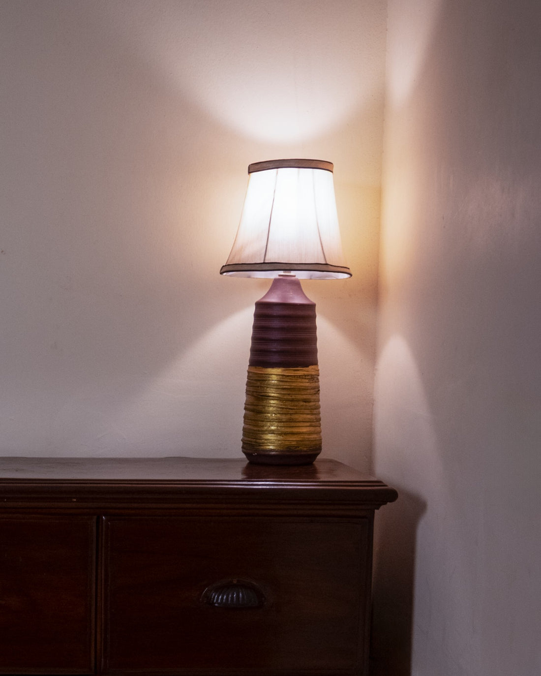 Coiled Reverie - Two Toned Lamp
