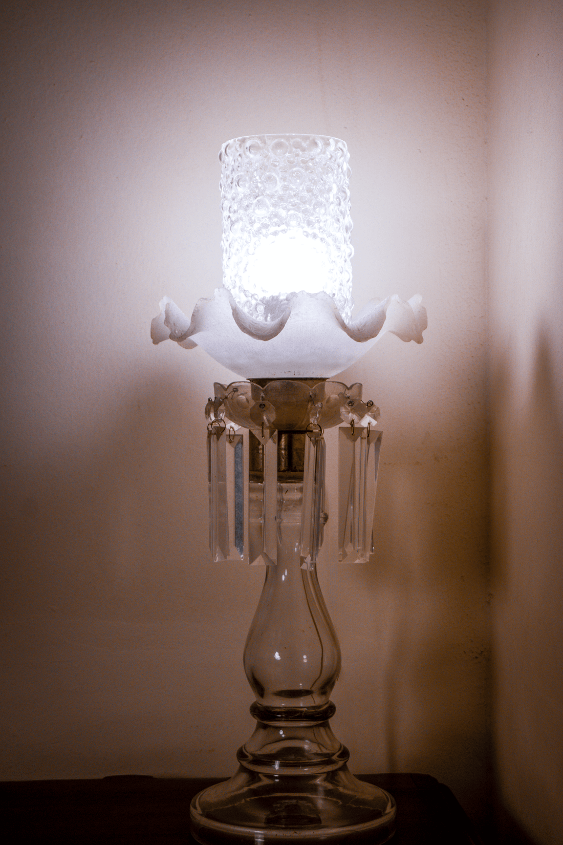 Empire Reign - Crystal Table Lamp